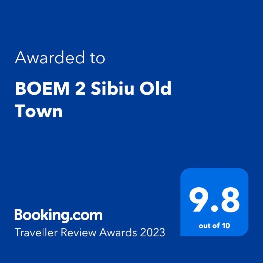 Apartament BOEM 2 Sibiu Old Town Zewnętrze zdjęcie